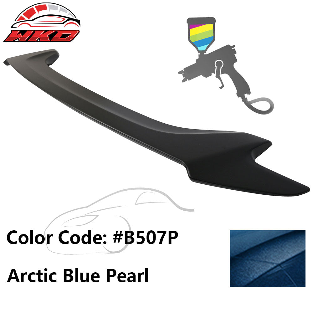 Fits 16-20 Honda Civic Coupe OE Style Trunk Spoiler ABS #B507P Arctic Blue Pearl