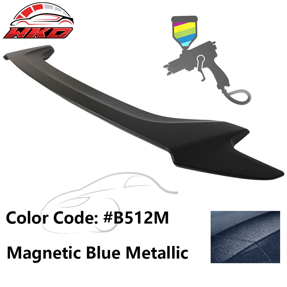 Fits 16-20 Honda Civic OE Style Trunk Spoiler ABS #B512M Magnetic Blue Metallic