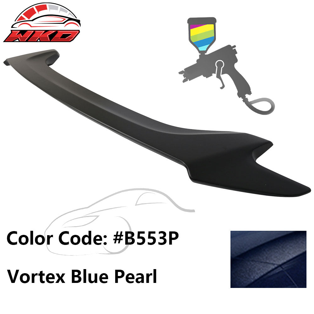 Fits 16-20 Honda Civic Coupe OE Style Trunk Spoiler ABS #B553P Vortex Blue Pearl