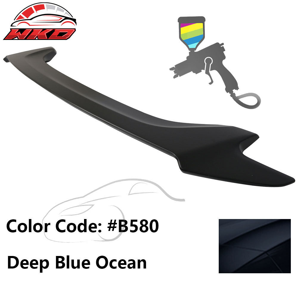 Fits 16-20 Honda Civic Coupe OE Style Trunk Spoiler ABS #B580 Deep Blue Ocean