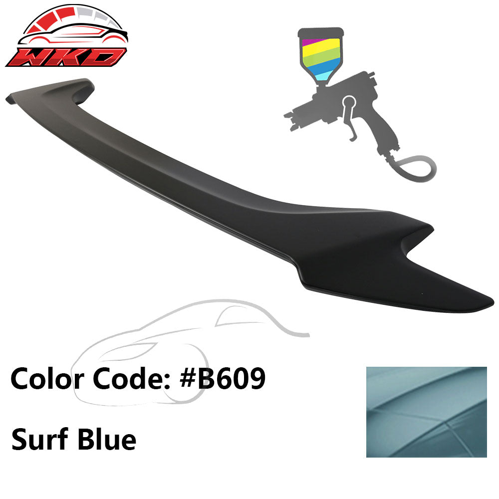 Fits 16-20 Honda Civic Coupe OE Style Trunk Spoiler ABS #B609 Surf Blue