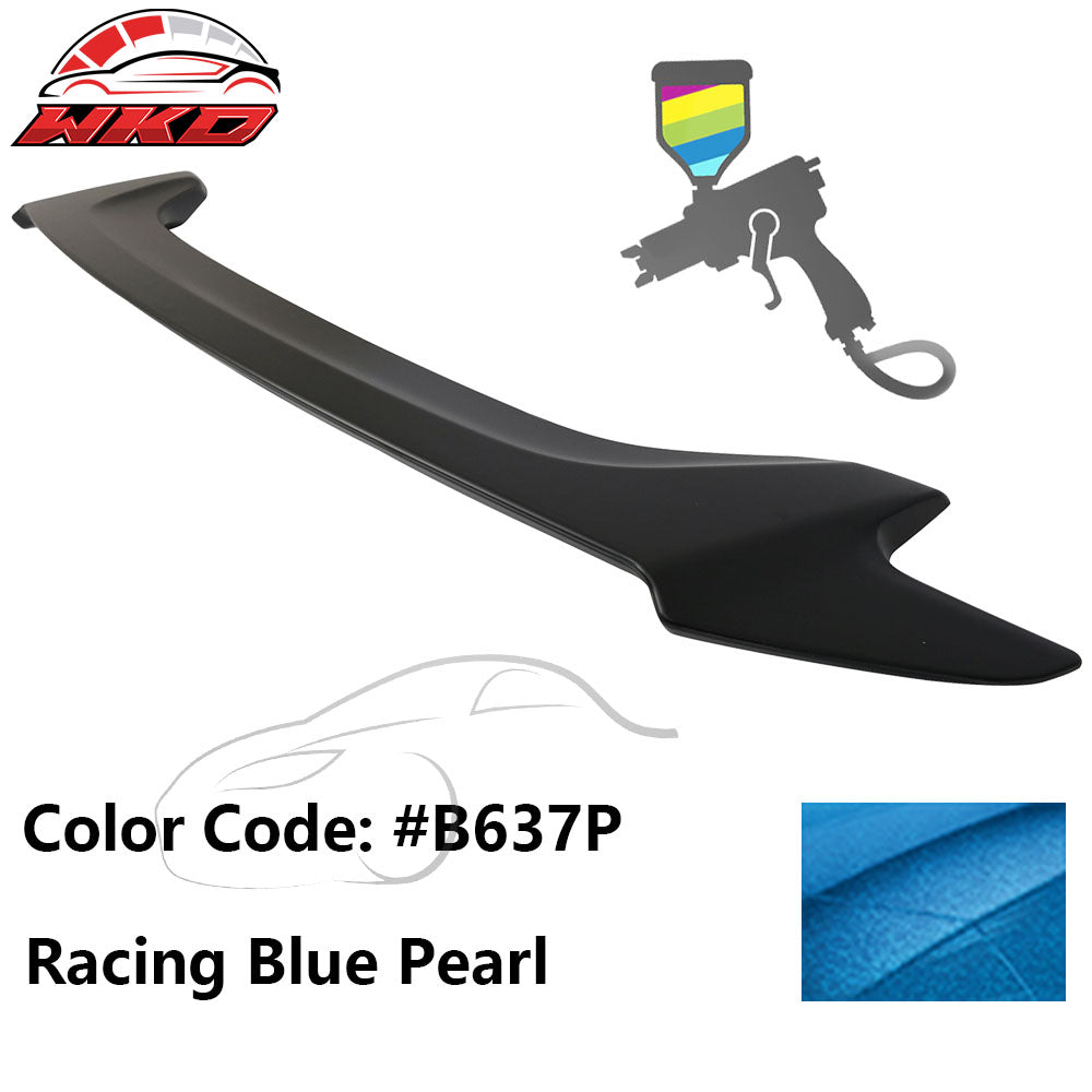 Fits 16-20 Honda Civic Coupe OE Style Trunk Spoiler ABS #B637P Racing Blue Pearl