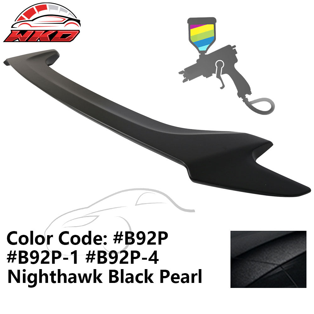 Fits 16-20 Honda Civic OE Style Trunk Spoiler ABS #B92P Nighthawk Black Pearl