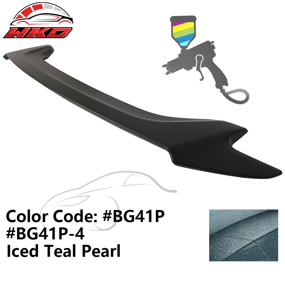 Fits 16-20 Honda Civic Coupe OE Style Trunk Spoiler ABS #BG41P Iced Teal Pearl