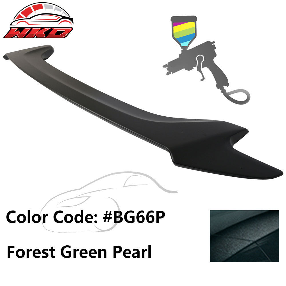 For 16-20 Honda Civic Coupe OE Style Trunk Spoiler ABS #BG66P Forest Green Pearl