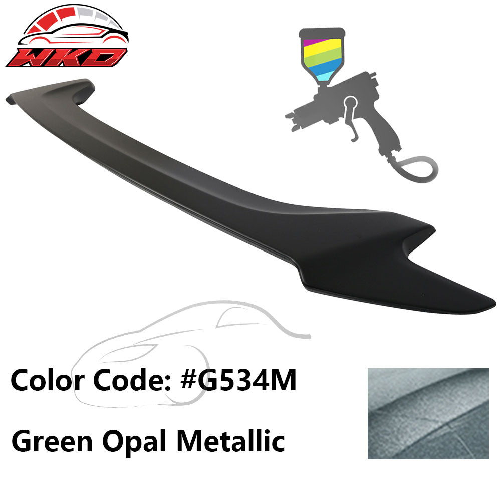 Fits 16-20 Honda Civic 2DR OE Style Trunk Spoiler ABS #G534M Green Opal Metallic