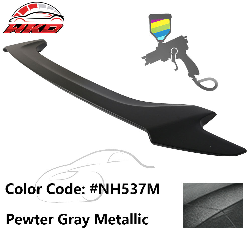 Fits 16-20 Honda Civic OE Style Trunk Spoiler ABS #NH537M Pewter Gray Metallic