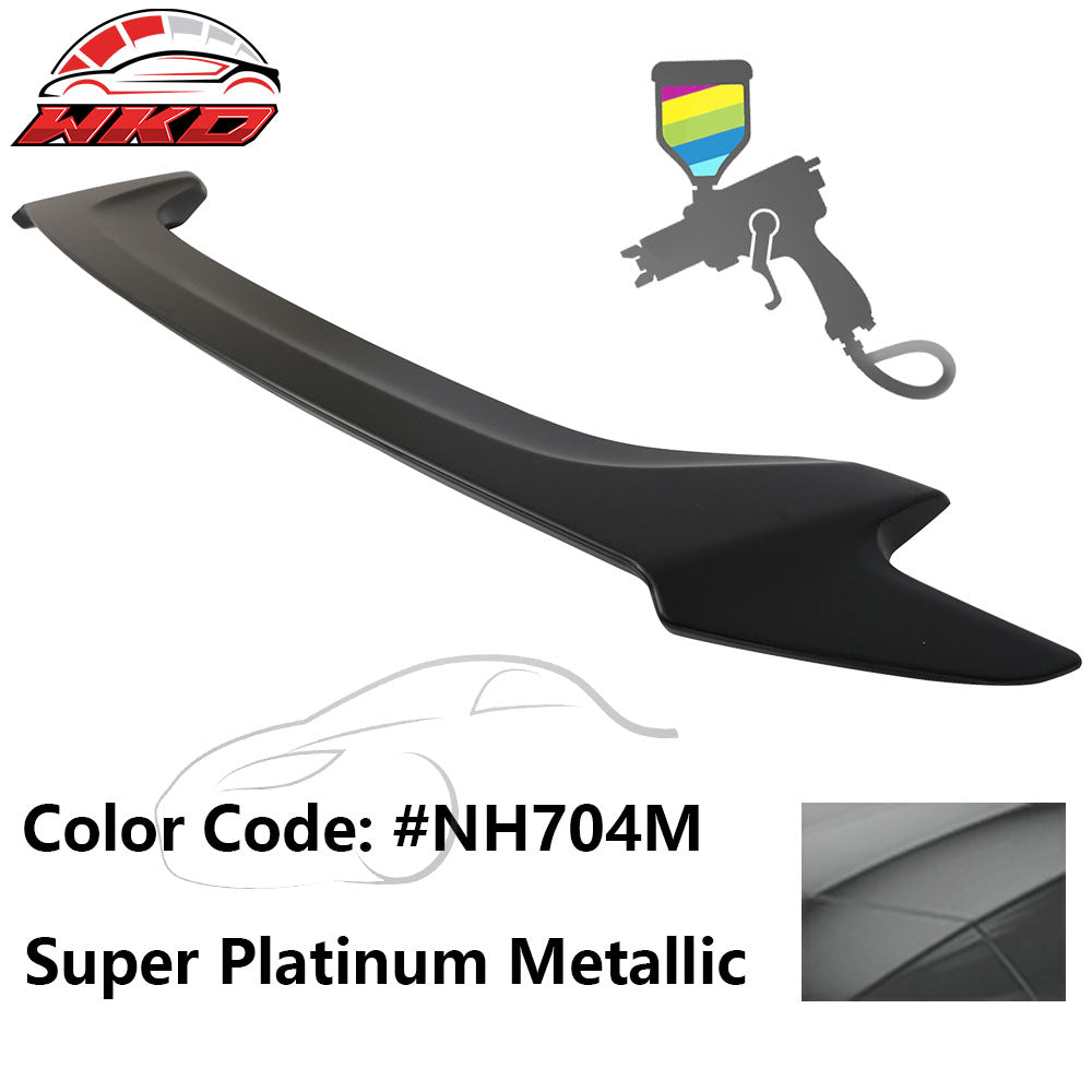 For 16-20 Honda Civic OE Style Trunk Spoiler ABS #NH704M Super Platinum Metallic