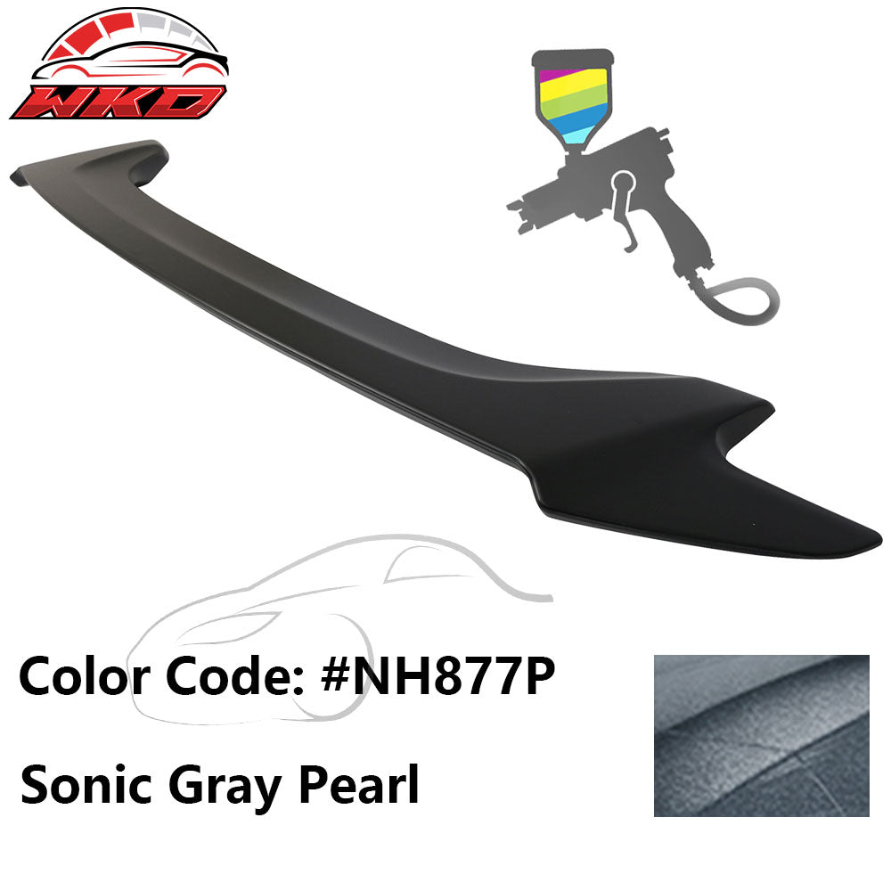 Fits 16-20 Honda Civic Coupe OE Style Trunk Spoiler ABS #NH877P Sonic Gray Pearl