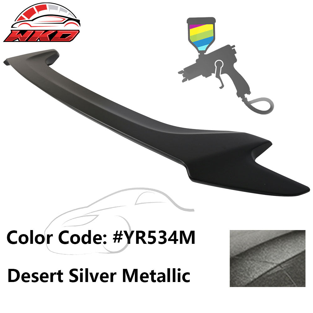 Fits 16-20 Honda Civic OE Style Trunk Spoiler ABS #YR534M Desert Silver Metallic