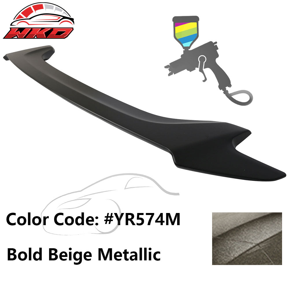 Fits 16-20 Honda Civic OE Style Trunk Spoiler ABS #YR574M Bold Beige Metallic