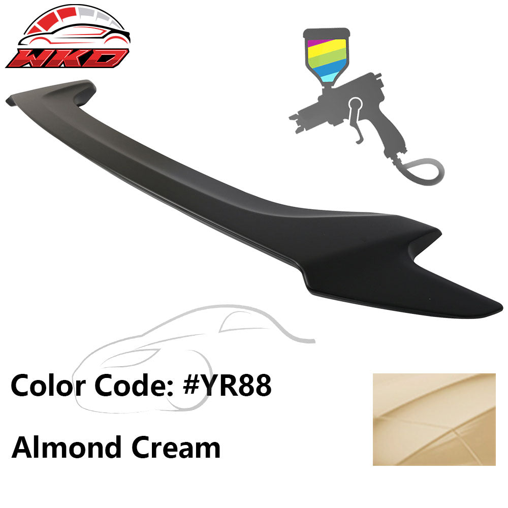 Fits 16-20 Honda Civic Coupe OE Style Trunk Spoiler ABS #YR88 Almond Cream