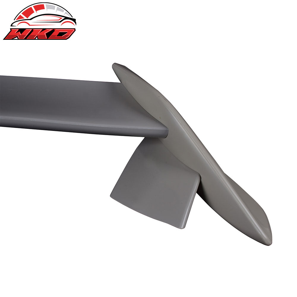 Fits 16-21 Honda Civic 10th Gen Coupe TR Style Rear Trunk Spoiler Unpainted Gray