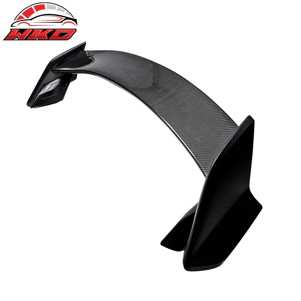 Fits 17-21 Honda Civic X Type R Rear Trunk Spoiler Highkick Wing Carbon Fiber CF