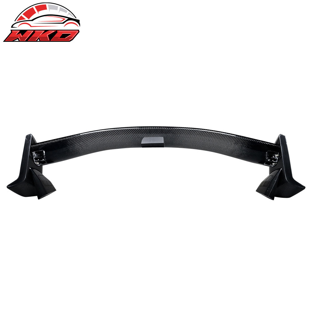 Fits 17-21 Honda Civic X Type R Rear Trunk Spoiler Highkick Wing Carbon Fiber CF