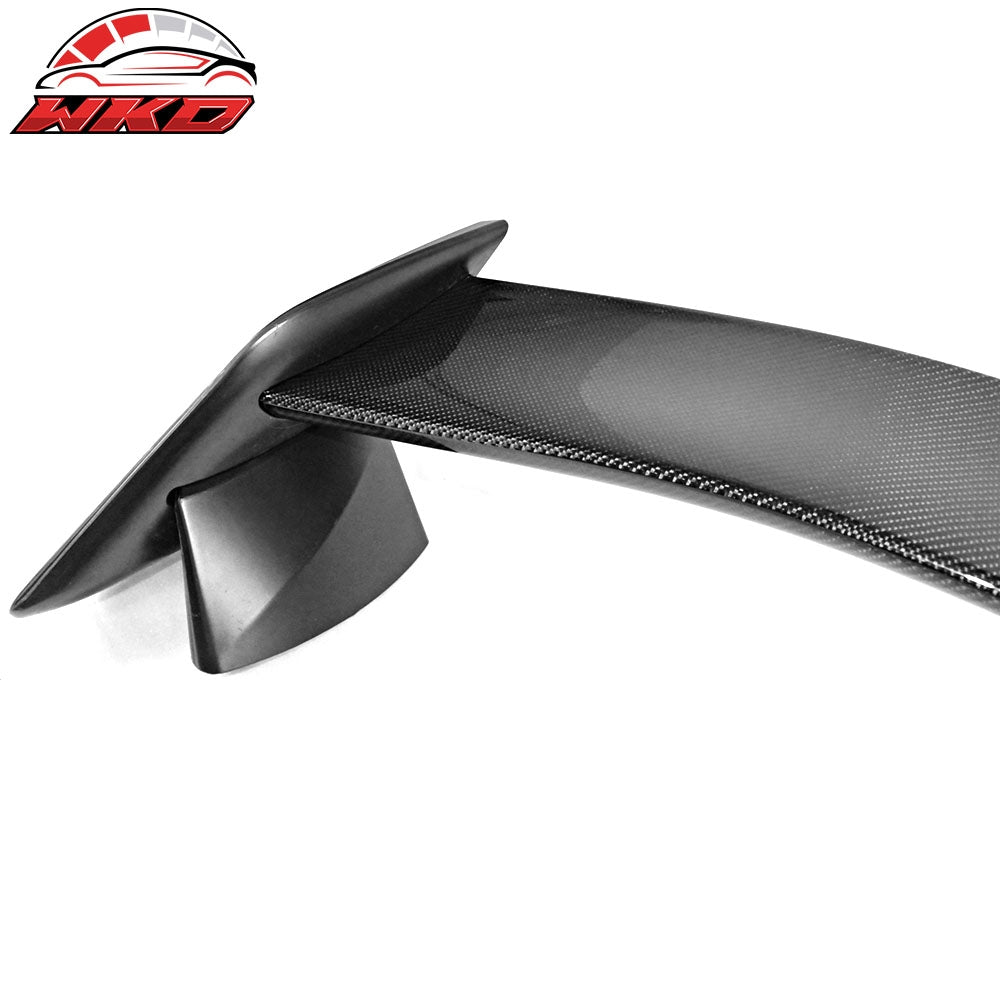 Fits 17-21 Honda Civic X Type R Rear Trunk Spoiler Highkick Wing Carbon Fiber CF