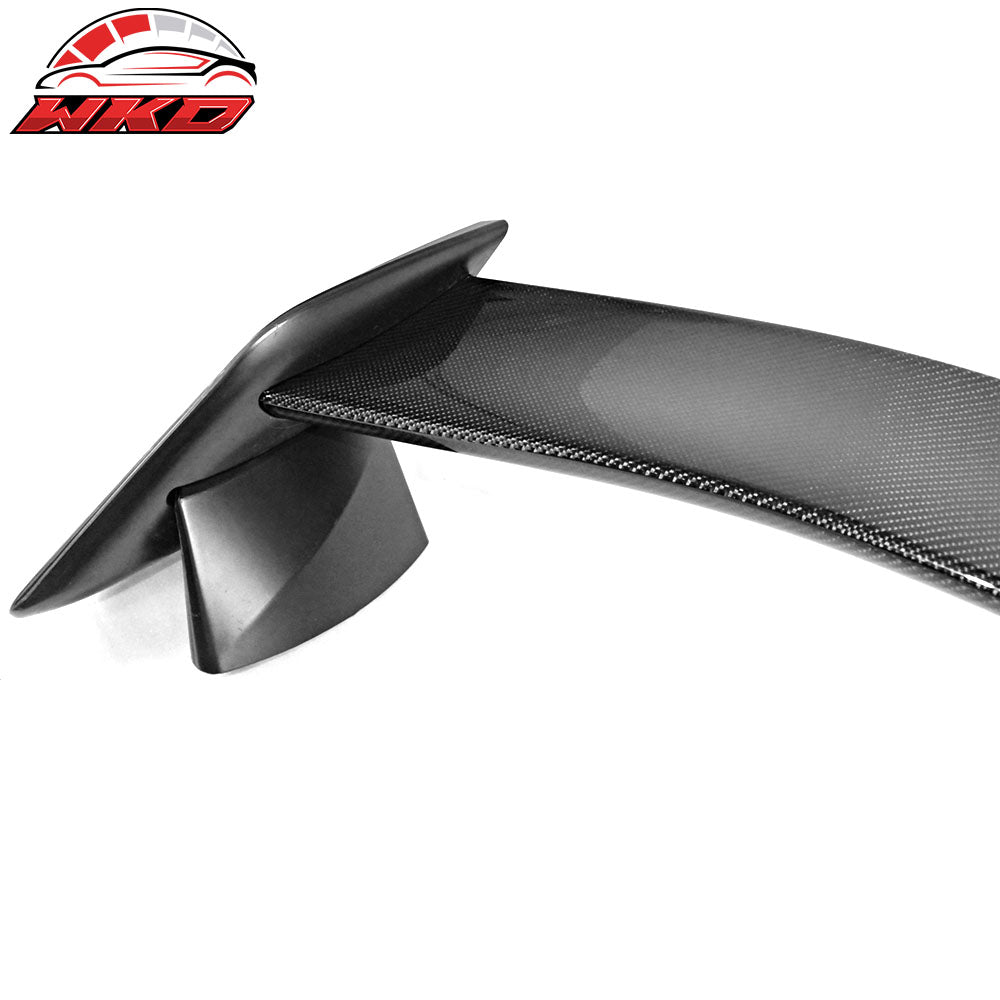Fits 17-21 Honda Civic X Type R Rear Trunk Spoiler Highkick Wing Carbon Fiber CF