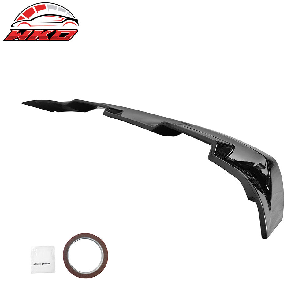 Fits 22-26 Honda Civic 11th Gen Sedan Trunk Spoiler Gloss Black Rear Wing ABS