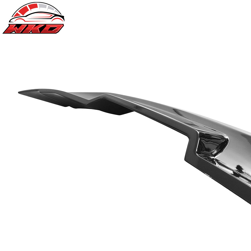 Fits 22-26 Honda Civic 11th Gen Sedan Trunk Spoiler Gloss Black Rear Wing ABS