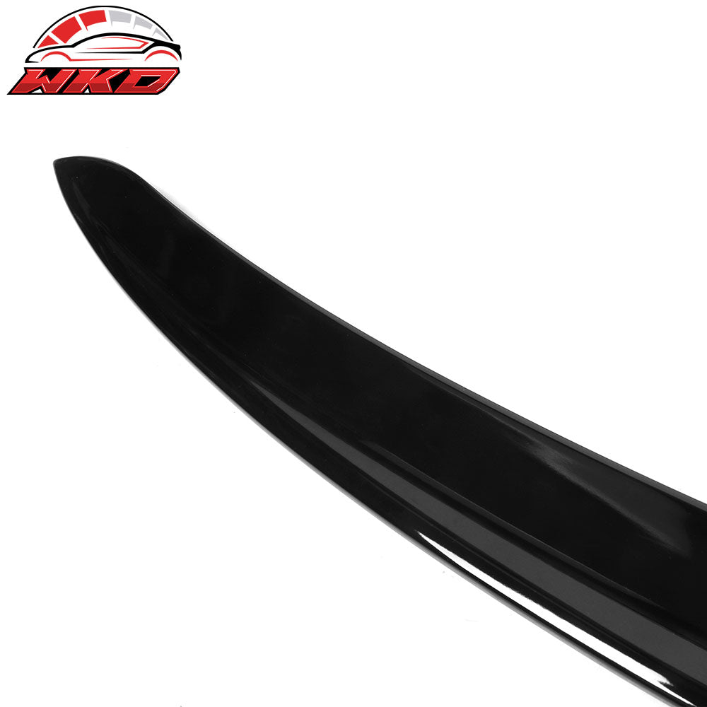 Fits 2021-2024 Kia K5 OE Style Rear Trunk Spoiler Wing Lip ABS Gloss Black