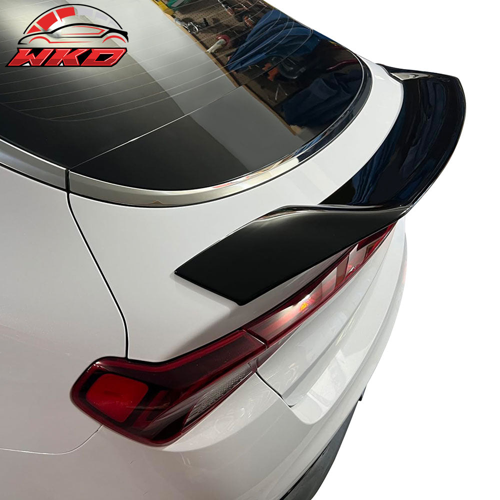 Fits 21-24 Kia K5 Trunk Spoiler R Style ABS Rear Wing Carbon Fiber Print Decklid