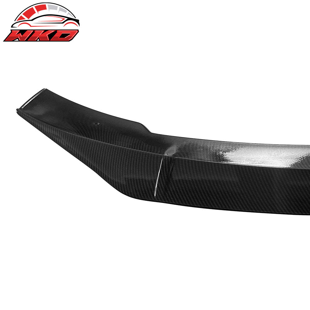 Fits 21-24 Kia K5 Trunk Spoiler R Style ABS Rear Wing Carbon Fiber Print Decklid