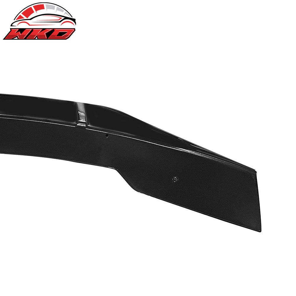 Fits 21-24 Kia K5 Trunk Spoiler R Style ABS Rear Wing Gloss Black Boot Decklid