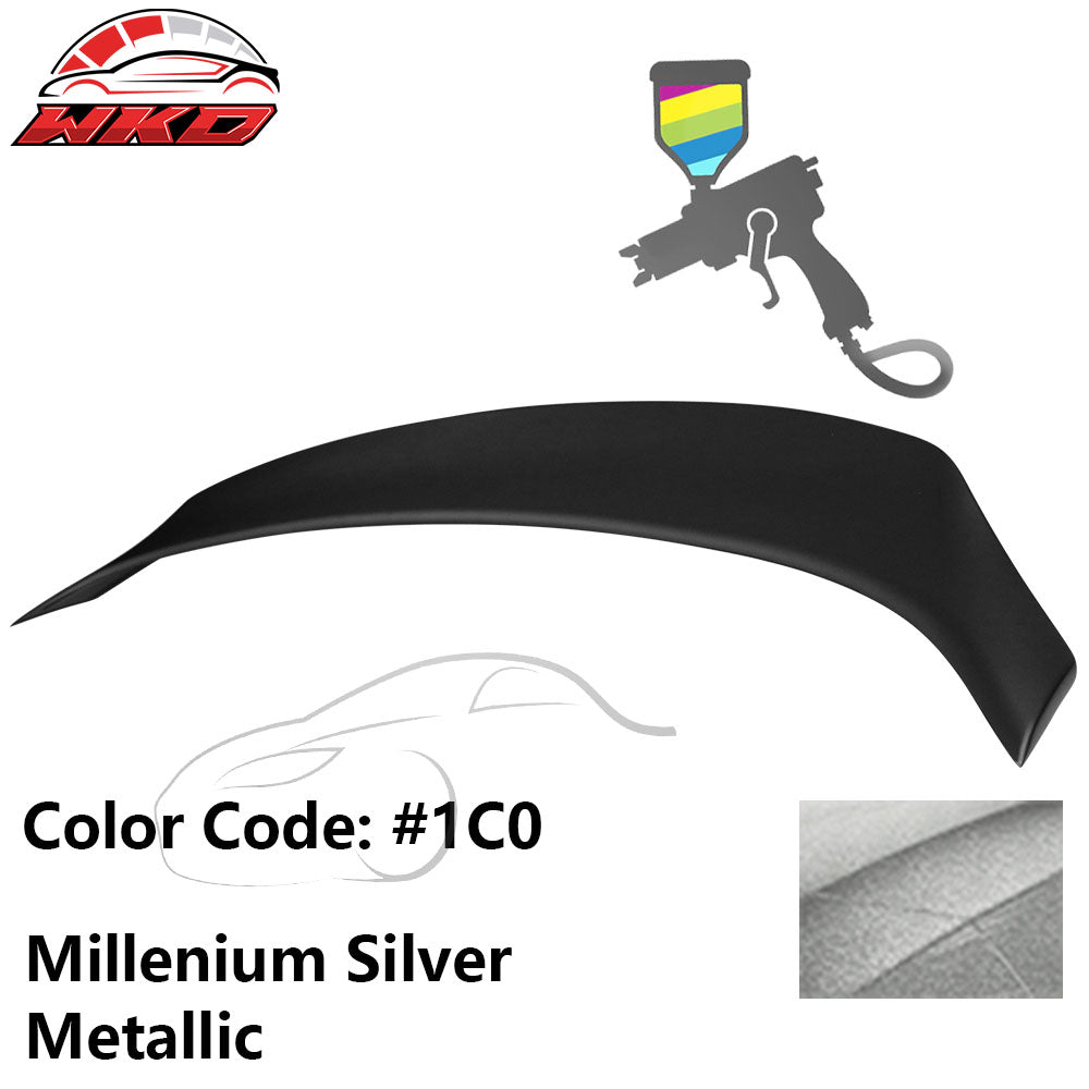 Fits 14-20 Lexus IS250 IS300 IS350 Type A #1C0 Millenium Silver Trunk Spoiler