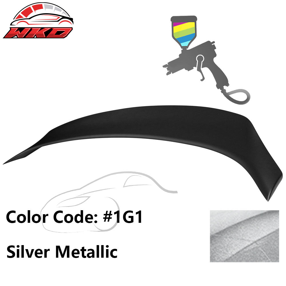 Fits 14-20 Lexus IS250 IS300 IS350 Type A #1G1 Silver Metallic Trunk Spoiler