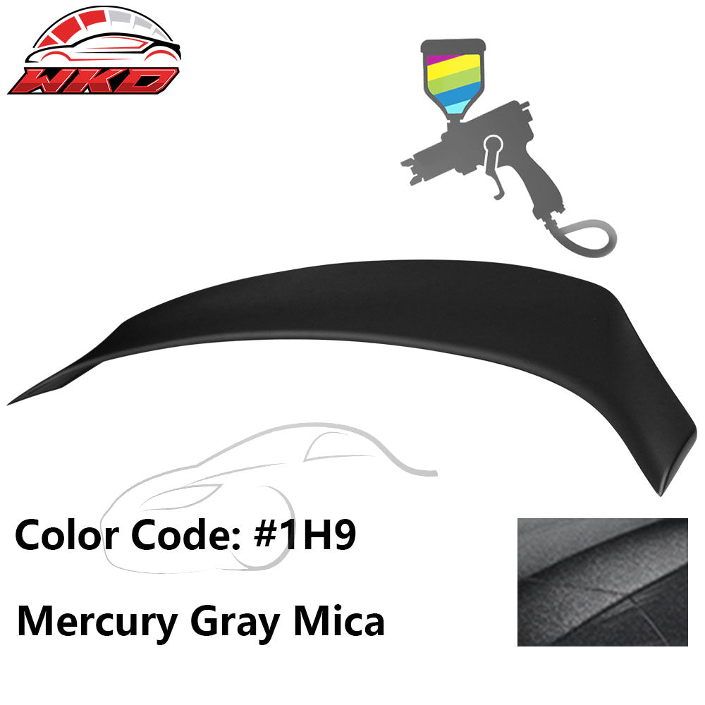 Fits 14-20 Lexus IS250 IS300 IS350 Type A #1H9 Mercury Gray Mica Trunk Spoiler