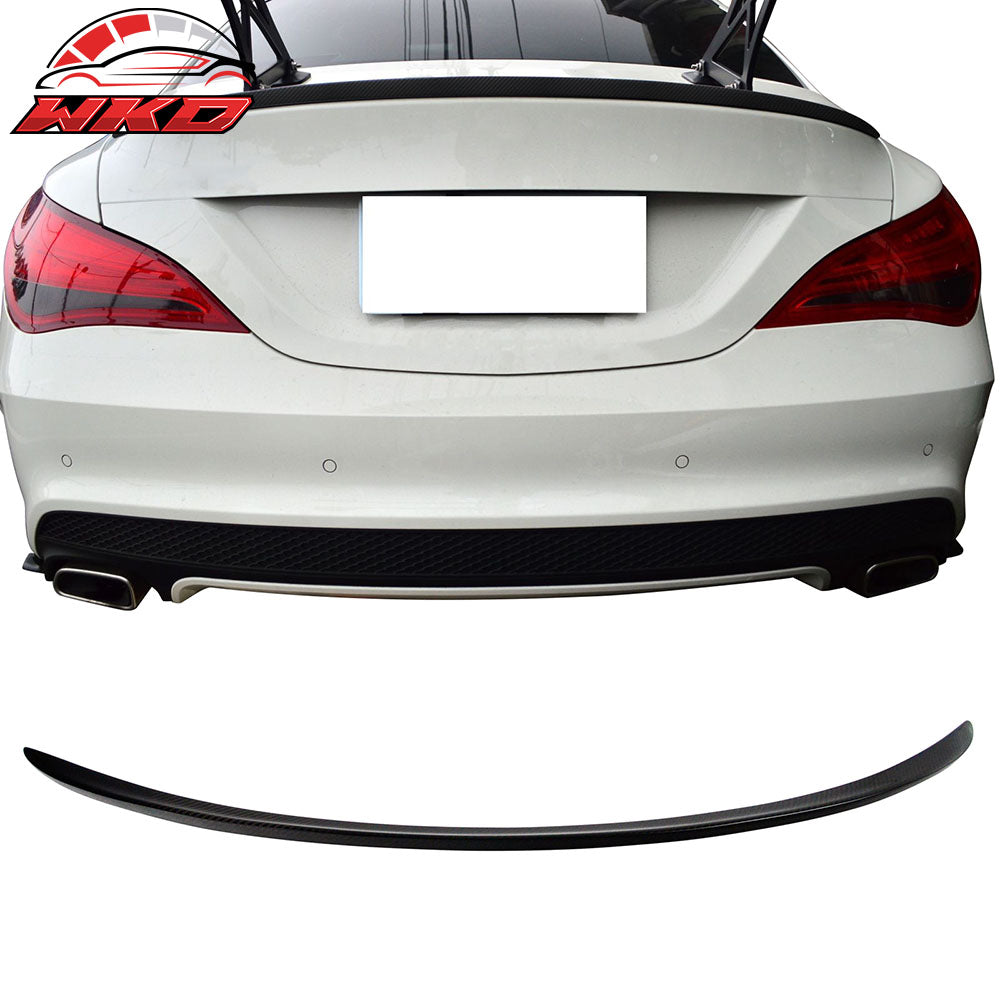 Closeout! For 13-19 Benz W117 C117 CLA-Class M3 Style Trunk Spoiler Carbon Fiber