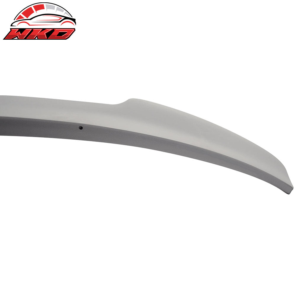 Fits 15-21 Benz W205 C Class Sedan V Style Rear Trunk Spoiler WIng Lip Unpainted