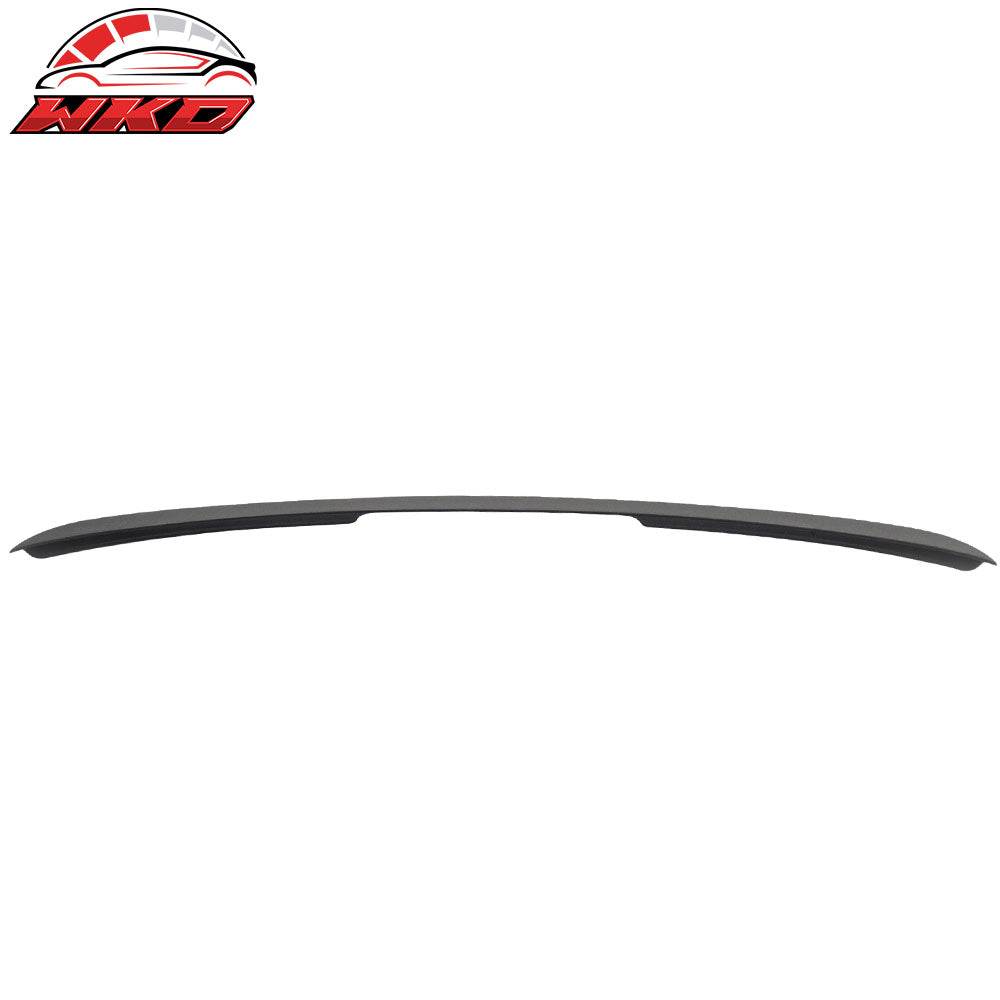 Fits 03-09 Benz E-Class W211 AMG Style Matte Black Rear Trunk Spoiler Wing Lip