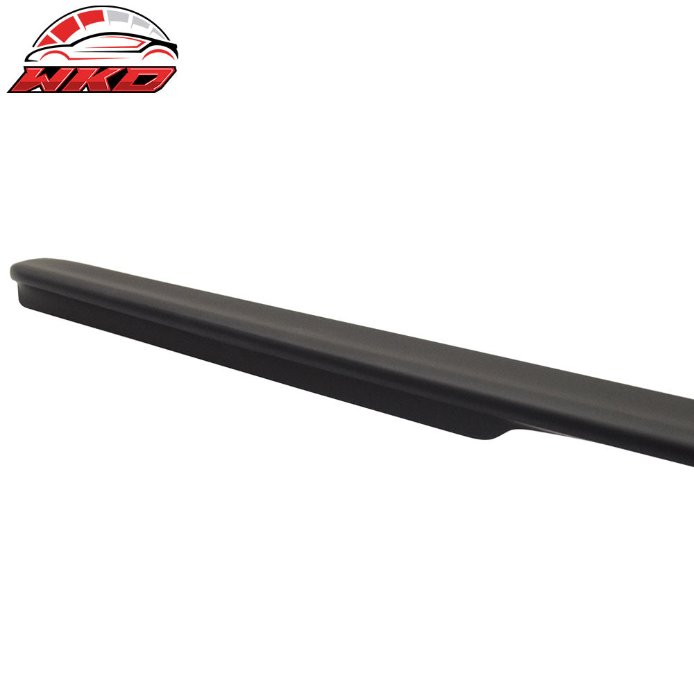 Fits 03-09 Benz E-Class W211 AMG Style Matte Black Rear Trunk Spoiler Wing Lip