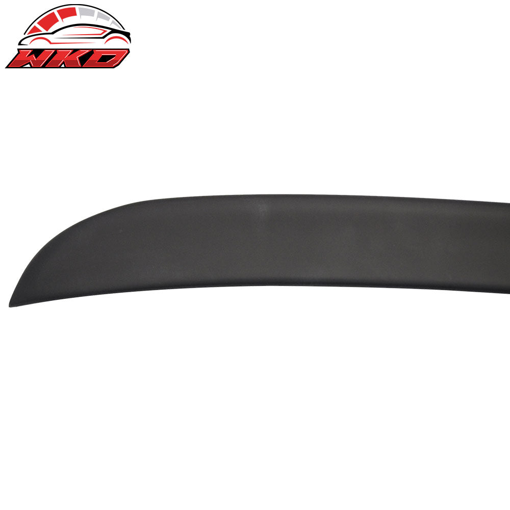 Fits 03-09 Benz E-Class W211 AMG Style Matte Black Rear Trunk Spoiler Wing Lip