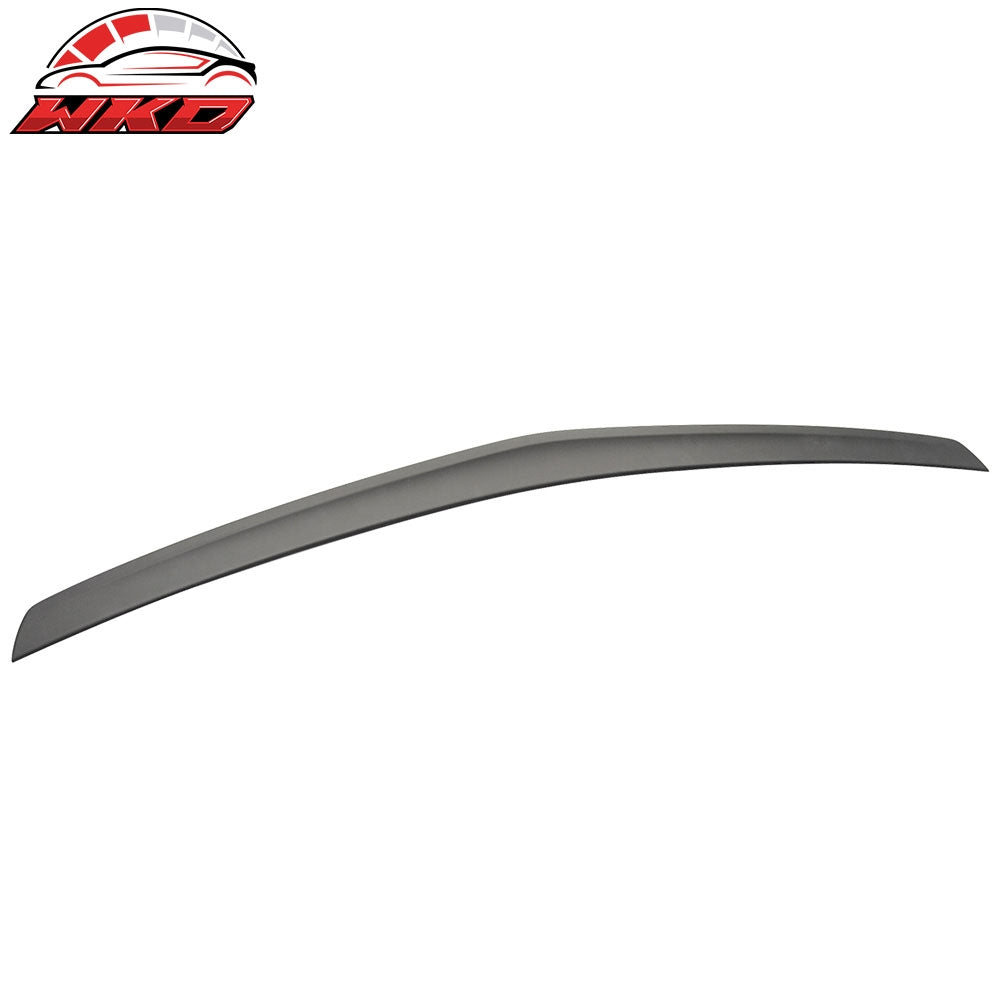 2010-16 Benz W212 E-Class AMG Style Matte Black Rear Trunk Spoiler Wing Lip | Wholesale - Wikond Auto