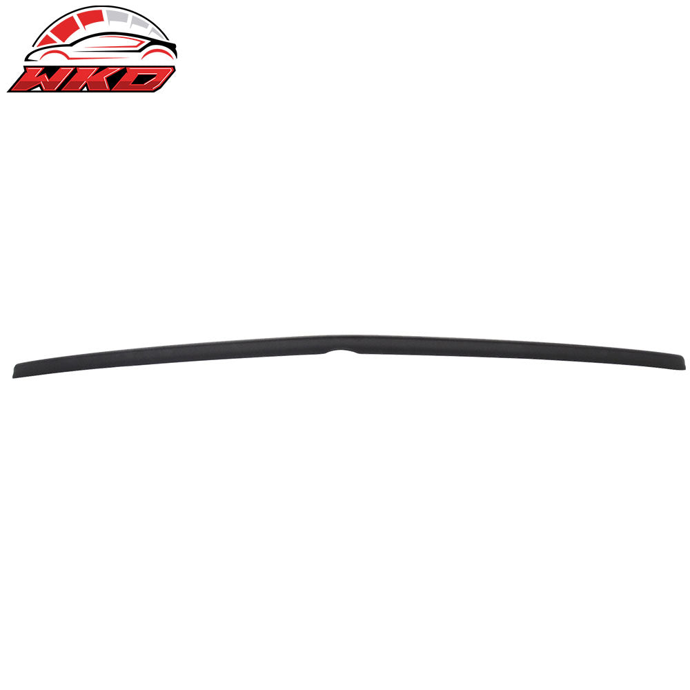 Fits 10-16 Benz W212 E-Class AMG Style Matte Black Rear Trunk Spoiler Wing Lip