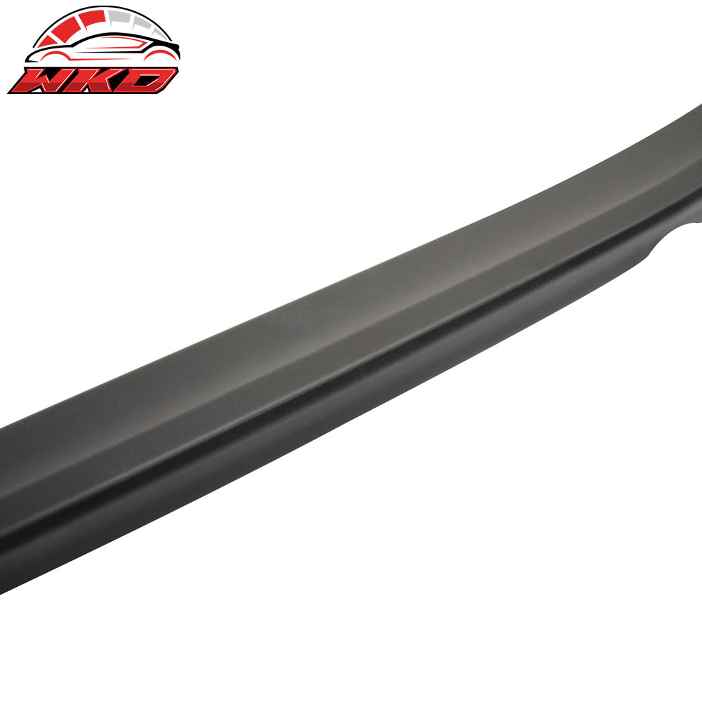 Fits 10-16 Benz W212 E-Class AMG Style Matte Black Rear Trunk Spoiler Wing Lip
