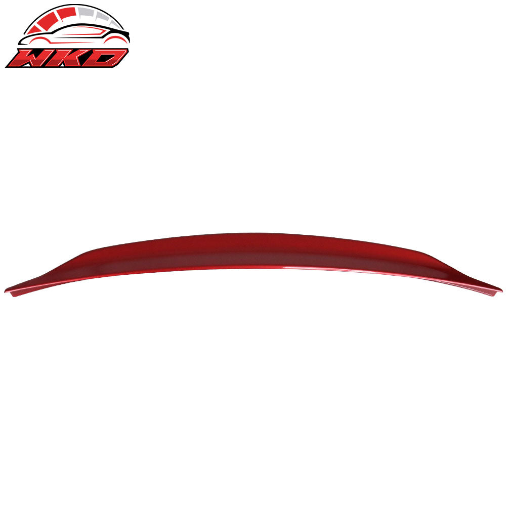 2008-17 Mitsubishi Lancer Sedan RS Style Rear Trunk Spoiler Painted #P26 Red | Wholesale