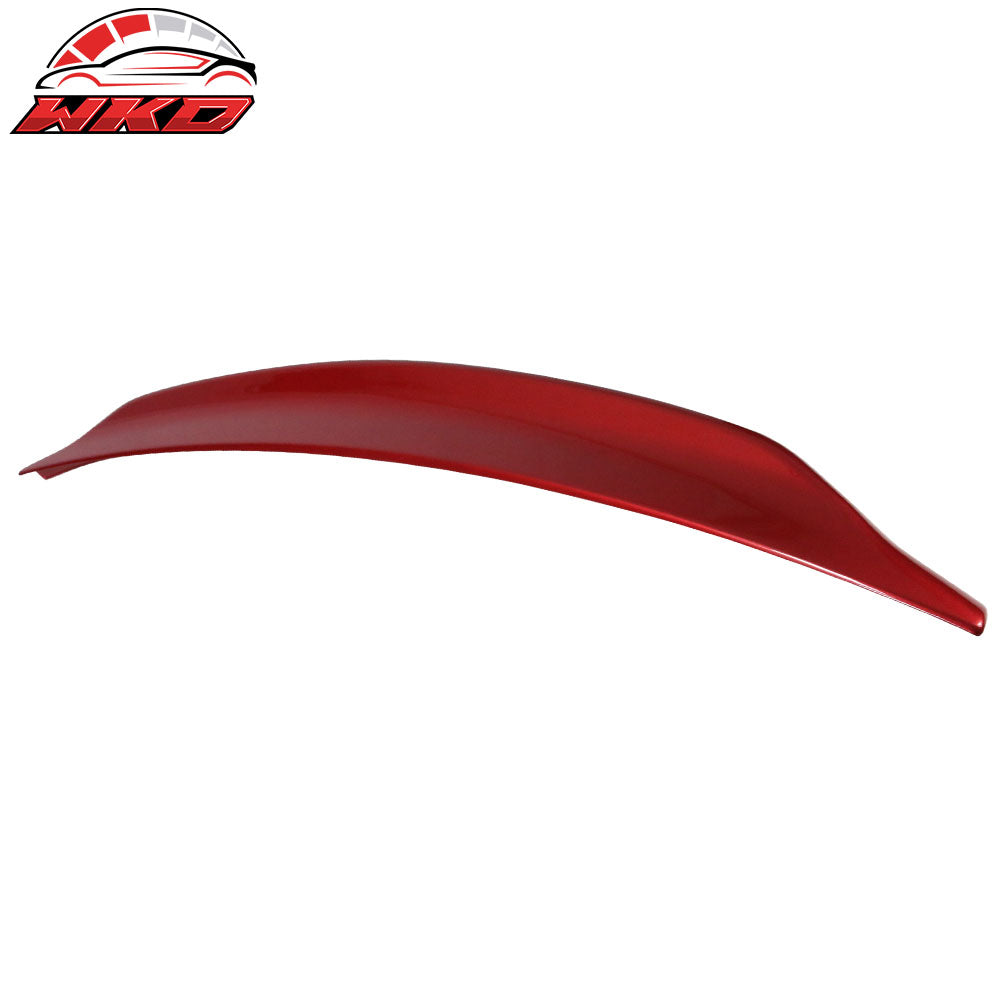 Fits 08-17 Mitsubishi Lancer Sedan RS Style Rear Trunk Spoiler Painted #P26 Red