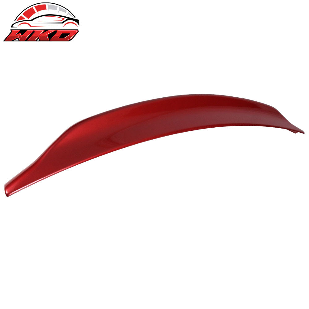 Fits 08-17 Mitsubishi Lancer Sedan RS Style Rear Trunk Spoiler Painted #P26 Red