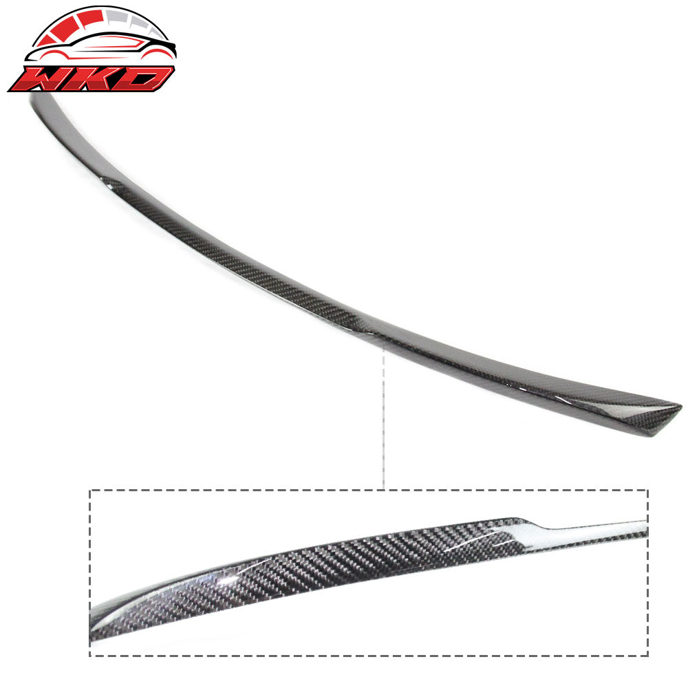 Fits 16-25 Mazda MX-5 Miata ND V Style Rear Trunk Spoiler Wing Carbon Fiber CF