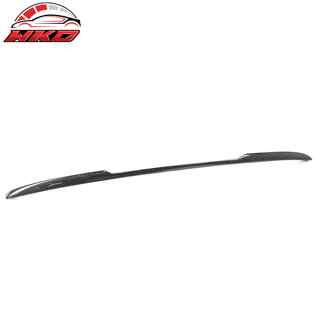 Fits 16-25 Mazda MX-5 Miata ND V Style Rear Trunk Spoiler Wing Carbon Fiber CF