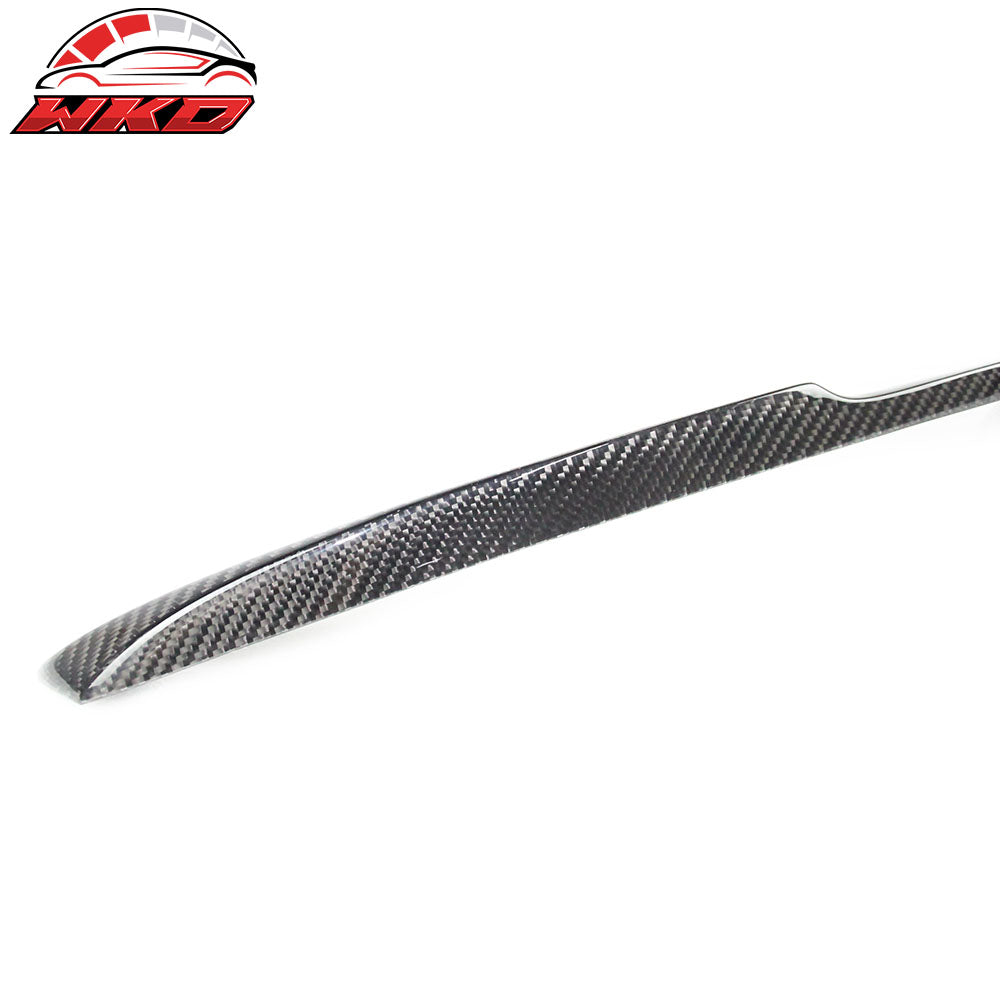 Fits 16-25 Mazda MX-5 Miata ND V Style Rear Trunk Spoiler Wing Carbon Fiber CF