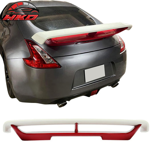 Wholesale 09-21 Nissan 370Z Coupe N Style Trunk Spoiler Painted #A54 Red & #QAB White
