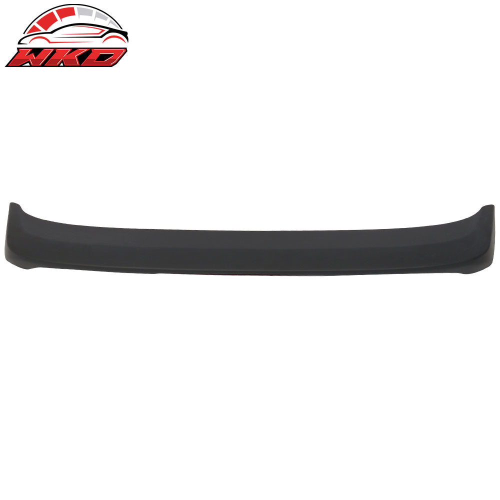 Fits 07-12 Nissan Altima 4Dr Sedan OE Trunk Spoiler & LED Light ABS Matte Black