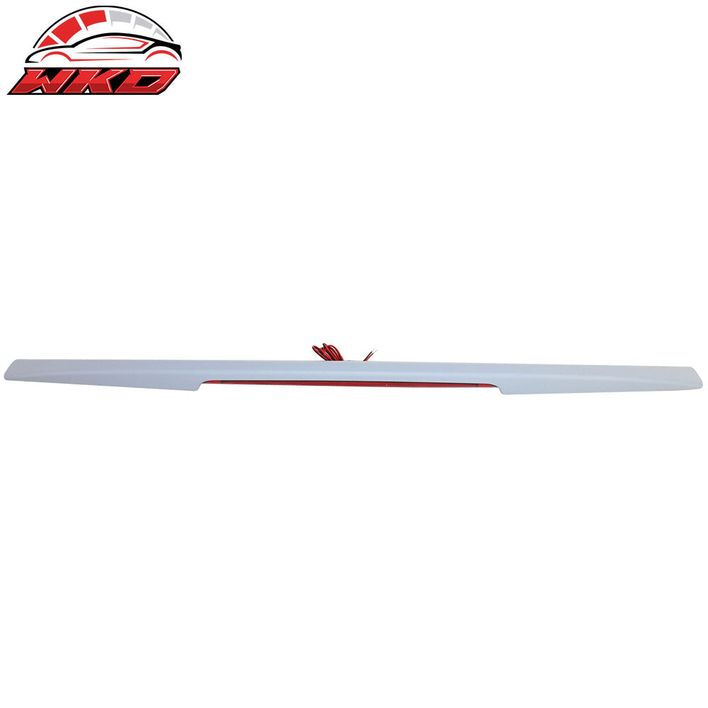 2016-23 Nissan Maxima Trunk Spoiler OE Style Gray Rear Wing ABS LED Boot Trim | Wholesale