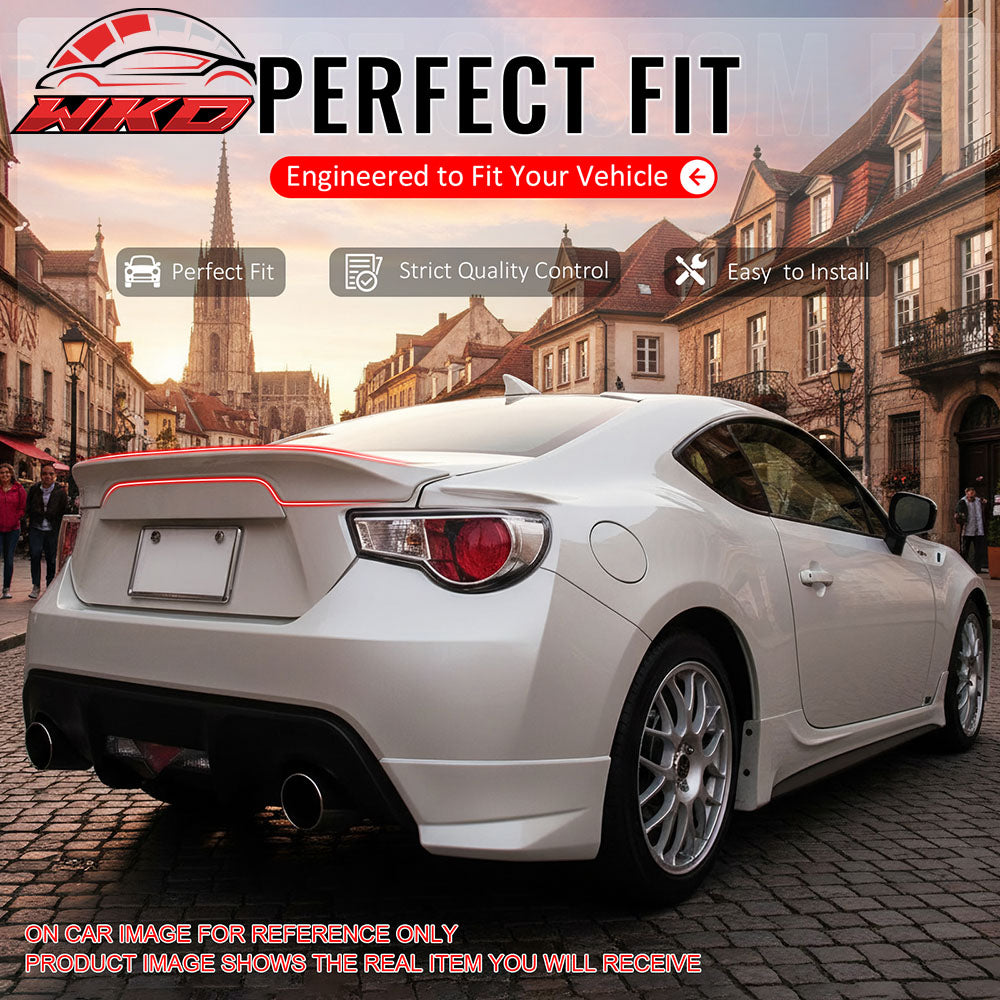 Fits 13-20 Scion FRS/Subaru BRZ/Toyota 86 TRD Style Trunk Spoiler Primer Black