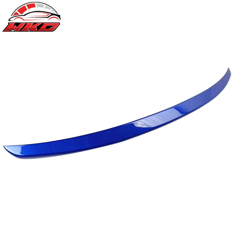 Fits 12-16 Subaru Impreza 15-21 WRX STI D2 Style Trunk Spoiler Painted #K7X Blue