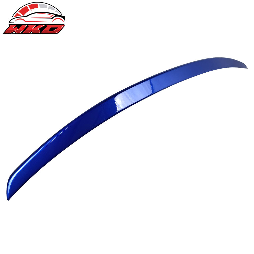 Fits 12-16 Subaru Impreza 15-21 WRX STI D2 Style Trunk Spoiler Painted #K7X Blue